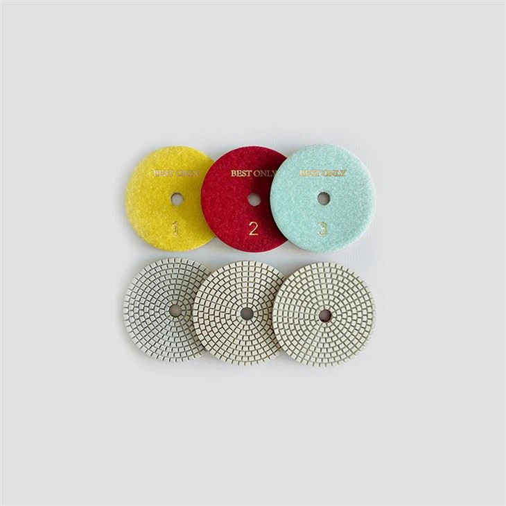 3 Steps Dry and Wet Polishing Pads supplier 3 Steps Dry and Wet Polishing Pads supplier