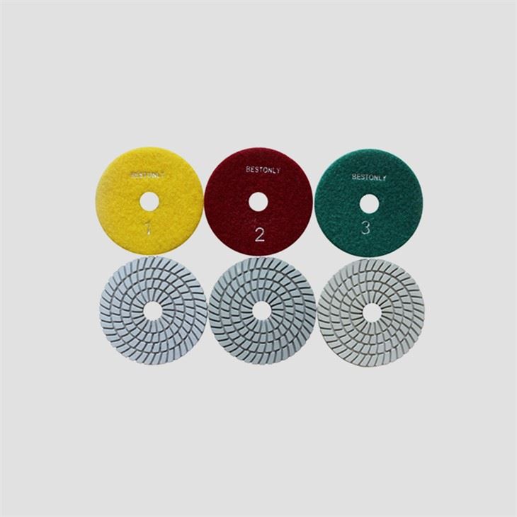 3 Steps Wet Polishing Pads