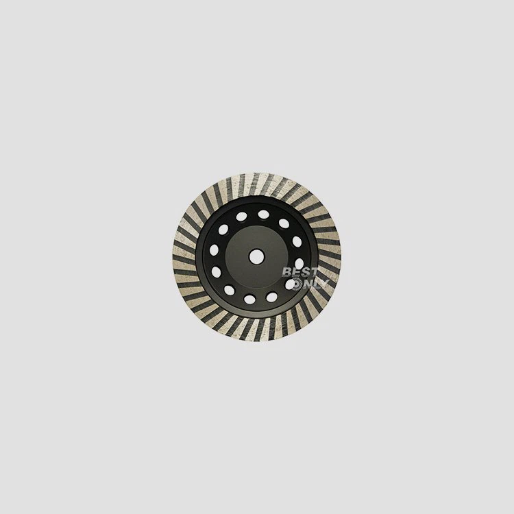 Turbo cup wheel for smooth concrete grinding Turbo cup wheel for smooth concrete grinding