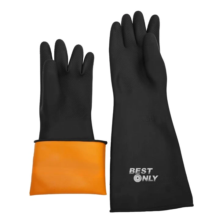 Rubber Chemical Resistant Gloves