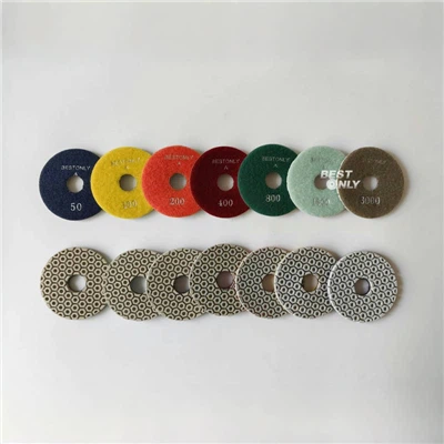 Diamond Polishing Pads For Honeycomb Shape